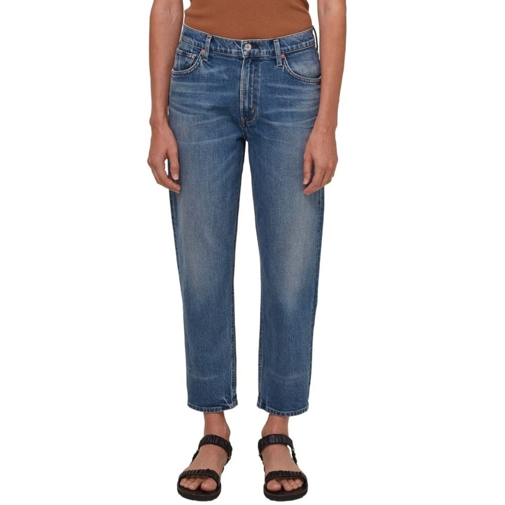 CITIZENS OF HUMANITY Marlee Relaxed Straight Jeans Blue Denim Women's Size 27